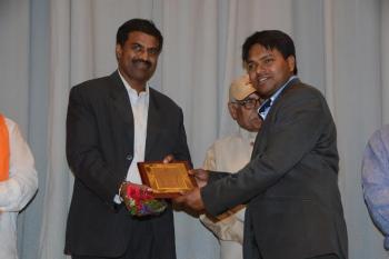 S S RAO DGM PR PFC Conferred with Rashtriya Media Ratan Award